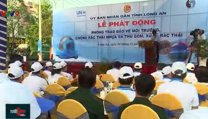 Phát động không xả thải rác nhựa tại Long An - Ảnh 1. Phát động không xả thải rác nhựa tại Long An - Ảnh 1.