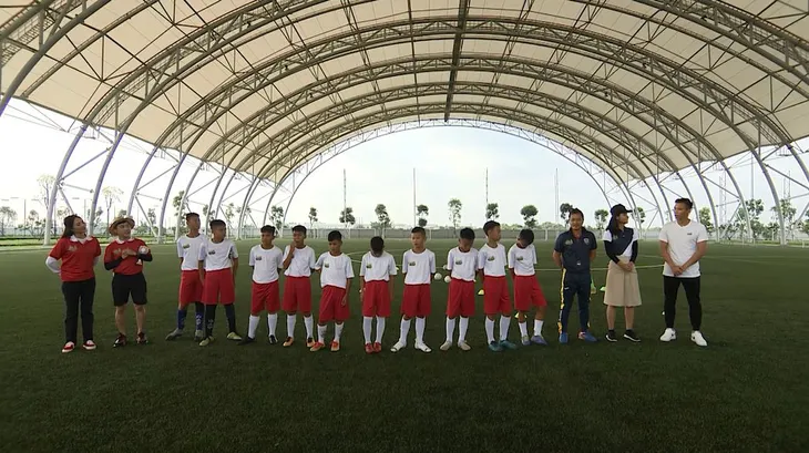 Quế Ngọc Hải “tiếp lửa” đam mê cho Cầu thủ nhí 2019 - Ảnh 1. Quế Ngọc Hải “tiếp lửa” đam mê cho Cầu thủ nhí 2019 - Ảnh 1.
