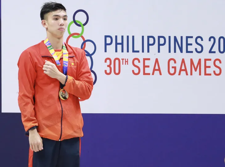 Ảnh: Những kình ngư Việt Nam ra quân tại SEA Games 30 với 2 HCV - Ảnh 3. Ảnh: Những kình ngư Việt Nam ra quân tại SEA Games 30 với 2 HCV - Ảnh 3.