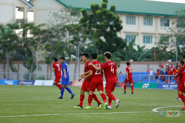 ẢNH: U22 Việt Nam loại U22 Thái Lan, thẳng tiến vào bán kết SEA Games 30 - Ảnh 7. ẢNH: U22 Việt Nam loại U22 Thái Lan, thẳng tiến vào bán kết SEA Games 30 - Ảnh 7.