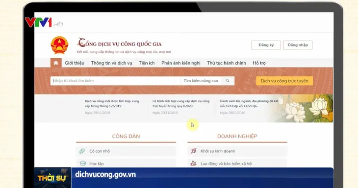 Nhiều lợi ích từ Cổng Dịch vụ công Quốc gia - Ảnh 1. Nhiều lợi ích từ Cổng Dịch vụ công Quốc gia - Ảnh 1.
