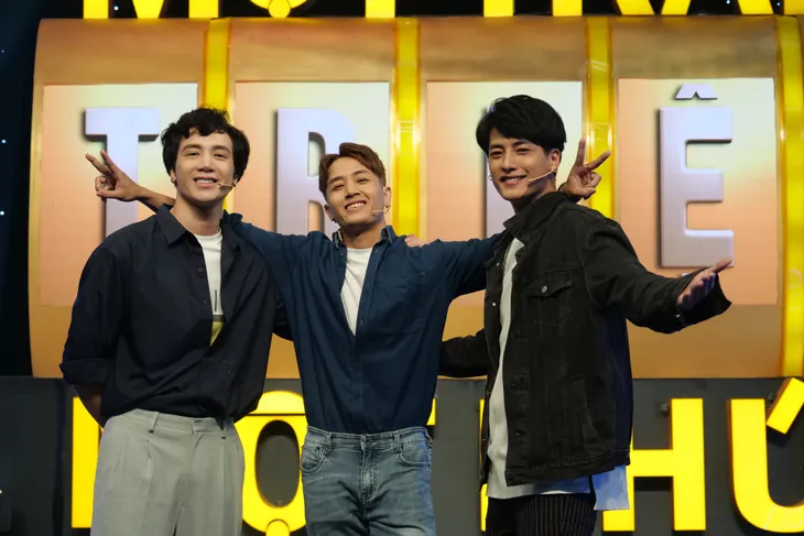 3 hot boy Người ấy là ai đổ bộ 100 triệu 1 phút khiến Ngô Kiến Huy ghen tỵ - Ảnh 2. 3 hot boy Người ấy là ai đổ bộ 100 triệu 1 phút khiến Ngô Kiến Huy ghen tỵ - Ảnh 2.