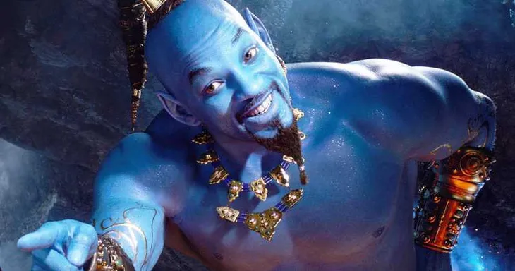 Hé lộ tạo hình Thần Đèn của Will Smith, Disney bị “ném đá” không thương tiếc - Ảnh 1. Hé lộ tạo hình Thần Đèn của Will Smith, Disney bị “ném đá” không thương tiếc - Ảnh 1.
