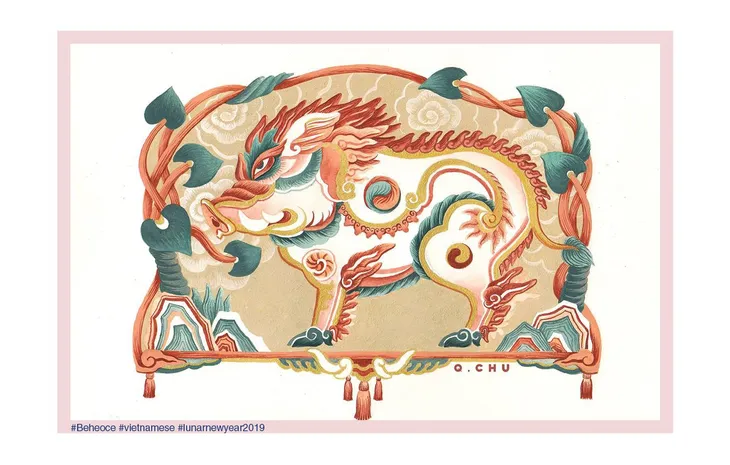 Beheoce - Độc đáo tranh con heo mừng xuân Kỷ Hợi - Ảnh 10. Beheoce - Độc đáo tranh con heo mừng xuân Kỷ Hợi - Ảnh 10.