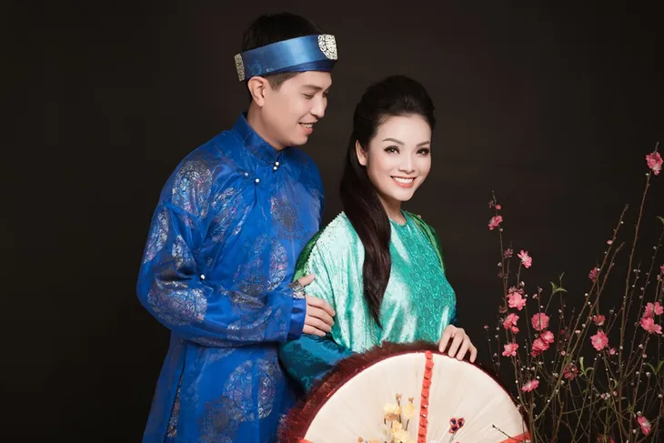 Tân Nhàn mời chồng làm liền anh trong MV hát quan họ Tương phùng tương ngộ - Ảnh 7.