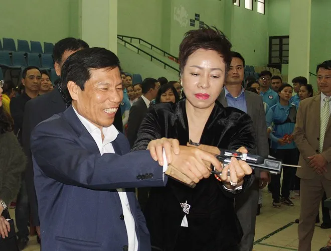 Bộ trưởng Nguyễn Ngọc Thiện thăm và chúc tết các HLV, VĐV tại TTHL Thể thao quốc gia - Ảnh 2.