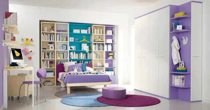 Trang trí phòng ngủ độc đáo cho trẻ bằng sự kết hợp màu sắc - Ảnh 3. Trang trí phòng ngủ độc đáo cho trẻ bằng sự kết hợp màu sắc - Ảnh 3.