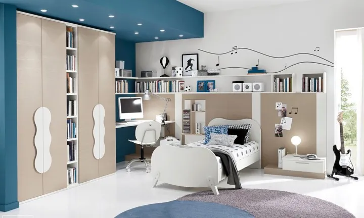 Trang trí phòng ngủ độc đáo cho trẻ bằng sự kết hợp màu sắc - Ảnh 4. Trang trí phòng ngủ độc đáo cho trẻ bằng sự kết hợp màu sắc - Ảnh 4.