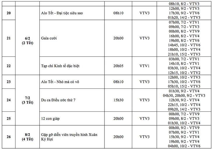 Xem gì Tết Nguyên đán Kỷ Hợi trên VTV? - Ảnh 4. Xem gì Tết Nguyên đán Kỷ Hợi trên VTV? - Ảnh 4.