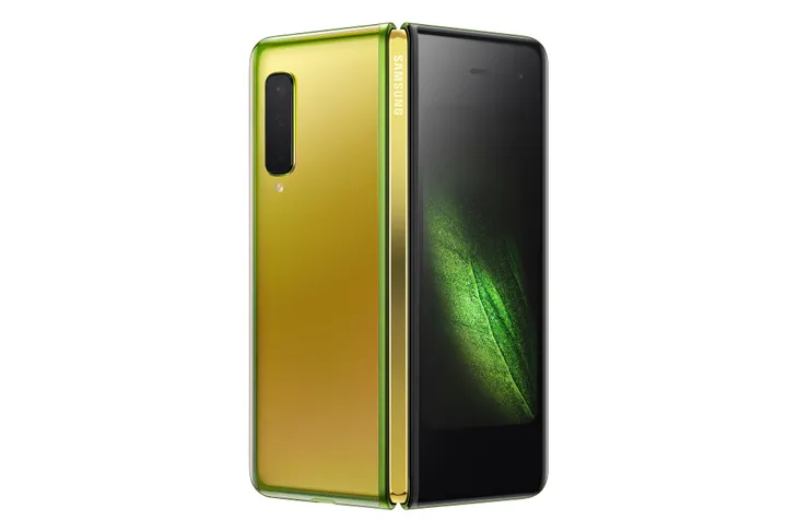 Cận cảnh siêu phẩm smartphone màn hình gập Galaxy Fold của Samsung - Ảnh 2. Cận cảnh siêu phẩm smartphone màn hình gập Galaxy Fold của Samsung - Ảnh 2.