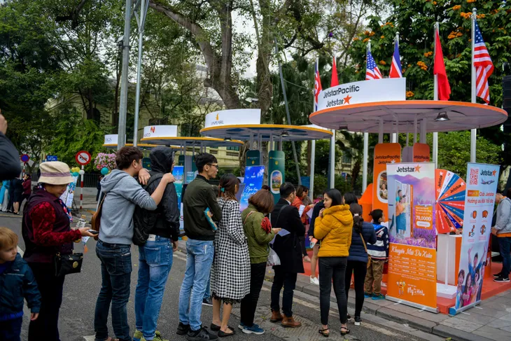 Không khí xuân rộn ràng tại Vietnam Airlines Festa - Lễ hội Tết cổ Truyền - Ảnh 10. Không khí xuân rộn ràng tại Vietnam Airlines Festa - Lễ hội Tết cổ Truyền - Ảnh 10.