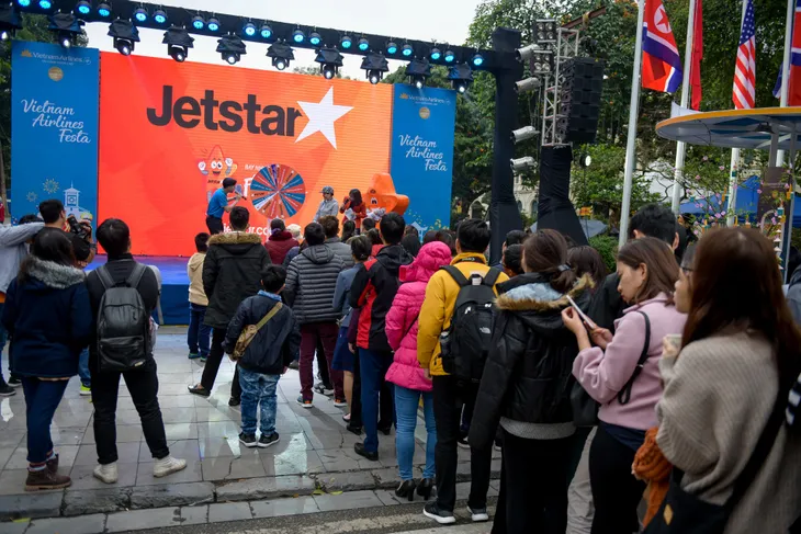 Không khí xuân rộn ràng tại Vietnam Airlines Festa - Lễ hội Tết cổ Truyền - Ảnh 12. Không khí xuân rộn ràng tại Vietnam Airlines Festa - Lễ hội Tết cổ Truyền - Ảnh 12.