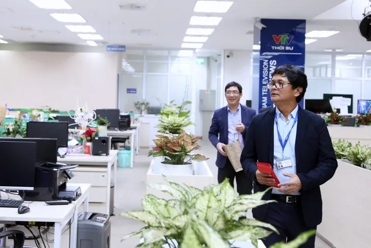 Tổng Giám đốc Trần Bình Minh chúc Tết các đơn vị VTV nhân dịp năm mới Kỷ Hợi 2019 - Ảnh 3. Tổng Giám đốc Trần Bình Minh chúc Tết các đơn vị VTV nhân dịp năm mới Kỷ Hợi 2019 - Ảnh 3.