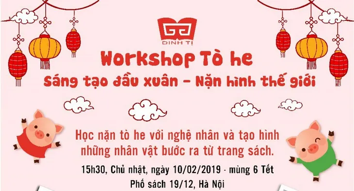 Đầu xuân thắp lửa tình yêu với tò he cho trẻ - Ảnh 1. Đầu xuân thắp lửa tình yêu với tò he cho trẻ - Ảnh 1.