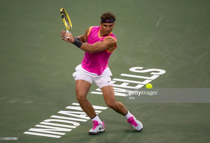 Rafael Nadal khởi đầu thuận lợi tại Indian Wells 2019 - Ảnh 1. Rafael Nadal khởi đầu thuận lợi tại Indian Wells 2019 - Ảnh 1.