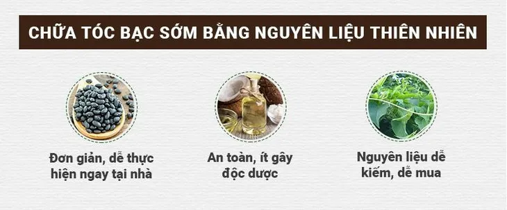 Chữa tóc bạc sớm tại nhà bằng nguyên liệu thiên nhiên chưa bao giờ dễ dàng đến thế - Ảnh 1.