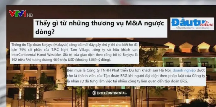 M&A khách sạn 5 sao: Cơ hội nào cho doanh nghiệp trong nước? - Ảnh 1. M&A khách sạn 5 sao: Cơ hội nào cho doanh nghiệp trong nước? - Ảnh 1.