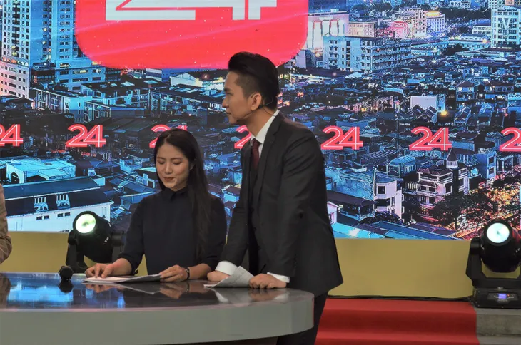 Không gian đặc biệt của VTV24 tại Hội Báo toàn quốc - Ảnh 6. Không gian đặc biệt của VTV24 tại Hội Báo toàn quốc - Ảnh 6.