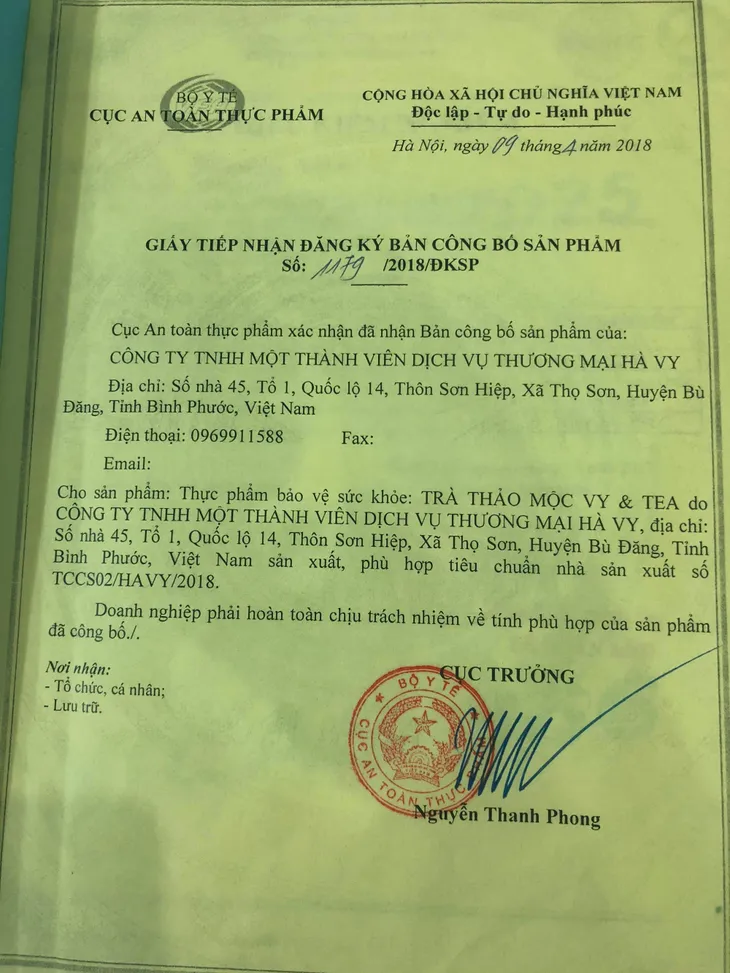 Trà thảo mộc Vy&Tea bị nhái sản phẩm, ảnh hưởng nghiêm trọng đến uy tín ở nước ngoài - Ảnh 2. Trà thảo mộc Vy&Tea bị nhái sản phẩm, ảnh hưởng nghiêm trọng đến uy tín ở nước ngoài - Ảnh 2.
