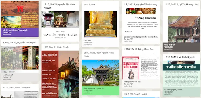Học Lịch sử thời 4.0, thầy giáo lập website kết nối bài tập đồ hoạ của học sinh - Ảnh 2. Học Lịch sử thời 4.0, thầy giáo lập website kết nối bài tập đồ hoạ của học sinh - Ảnh 2.
