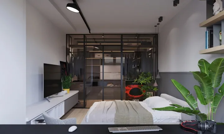 Căn hộ pha trộn phong cách công nghiệp và thiên nhiên - Ảnh 7. Căn hộ pha trộn phong cách công nghiệp và thiên nhiên - Ảnh 7.
