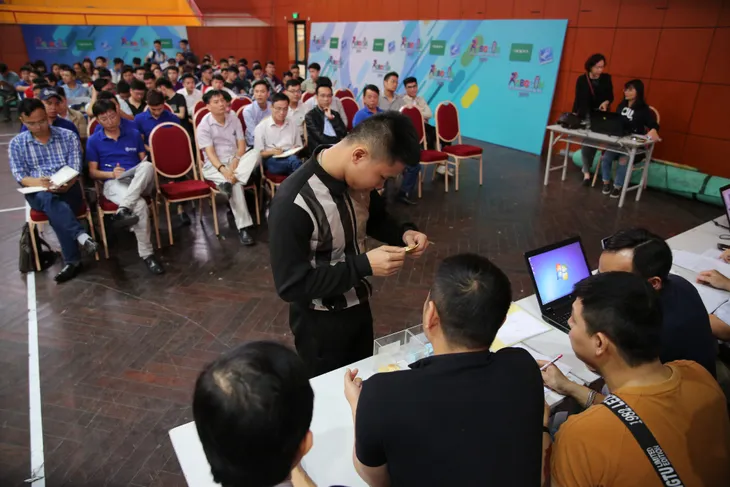 Robocon Việt Nam 2019: Khởi tranh vòng loại phía Bắc với 43 đội tuyển - Ảnh 8. Robocon Việt Nam 2019: Khởi tranh vòng loại phía Bắc với 43 đội tuyển - Ảnh 8.