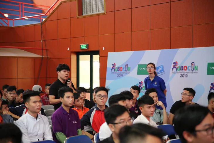 Robocon Việt Nam 2019: Khởi tranh vòng loại phía Bắc với 43 đội tuyển - Ảnh 18. Robocon Việt Nam 2019: Khởi tranh vòng loại phía Bắc với 43 đội tuyển - Ảnh 18.
