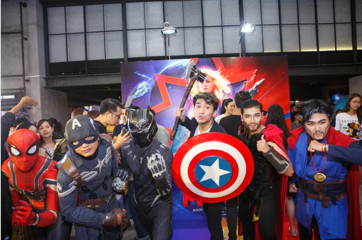 Dàn sao Việt đổ bộ đến họp báo ra mắt Captain Marvel - Ảnh 3. Dàn sao Việt đổ bộ đến họp báo ra mắt Captain Marvel - Ảnh 3.