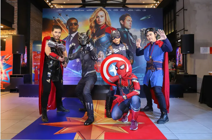 Dàn sao Việt đổ bộ đến họp báo ra mắt Captain Marvel - Ảnh 1. Dàn sao Việt đổ bộ đến họp báo ra mắt Captain Marvel - Ảnh 1.