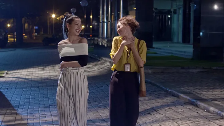 Mối tình đầu của tôi - Tập 24: An Chi lén nghe bí mật Her mode sắp đóng cửa từ Nam Phong - Ảnh 1. Mối tình đầu của tôi - Tập 24: An Chi lén nghe bí mật Her mode sắp đóng cửa từ Nam Phong - Ảnh 1.