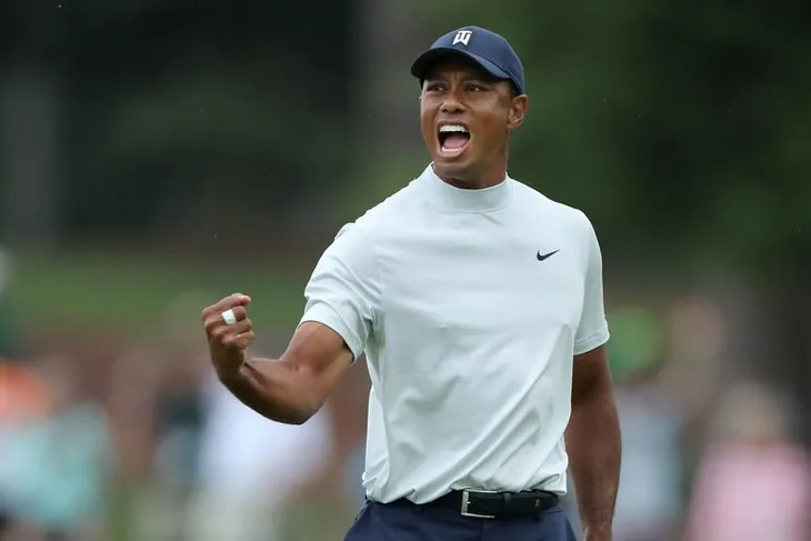 Francesco Molinari dẫn đầu sau vòng 3 giải Golf The Masters 2019 - Ảnh 1. Francesco Molinari dẫn đầu sau vòng 3 giải Golf The Masters 2019 - Ảnh 1.