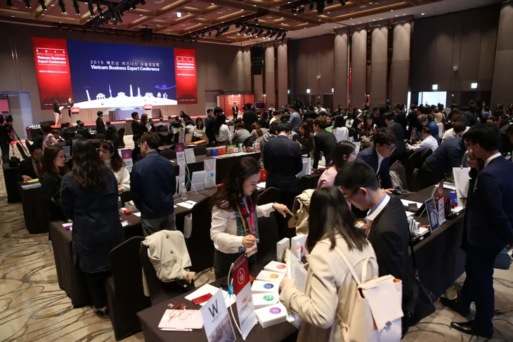 VTVcab phối hợp tổ chức Hội thảo Xúc tiến xuất khẩu kinh doanh Việt Nam 2019 tại Hàn Quốc - Ảnh 1. VTVcab phối hợp tổ chức Hội thảo Xúc tiến xuất khẩu kinh doanh Việt Nam 2019 tại Hàn Quốc - Ảnh 1.