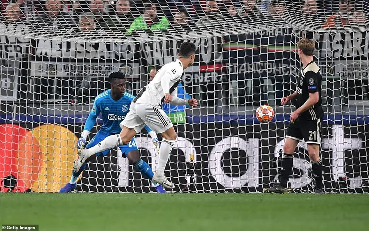 UEFA Champions League: Ronaldo ghi bàn, Juventus vẫn dừng bước trước Ajax - Ảnh 1. UEFA Champions League: Ronaldo ghi bàn, Juventus vẫn dừng bước trước Ajax - Ảnh 1.