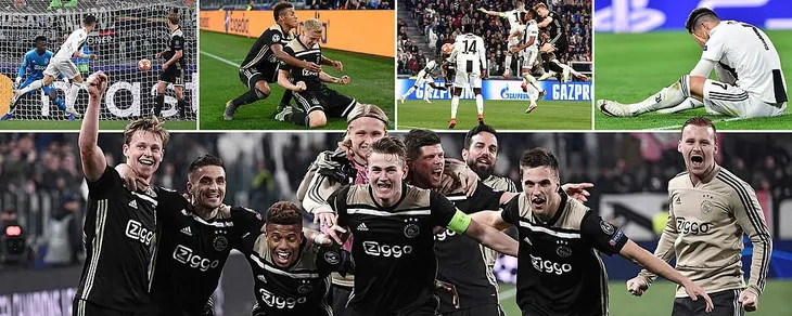 UEFA Champions League: Ronaldo ghi bàn, Juventus vẫn bị khuất phục bởi Ajax! - Ảnh 1. UEFA Champions League: Ronaldo ghi bàn, Juventus vẫn bị khuất phục bởi Ajax! - Ảnh 1.
