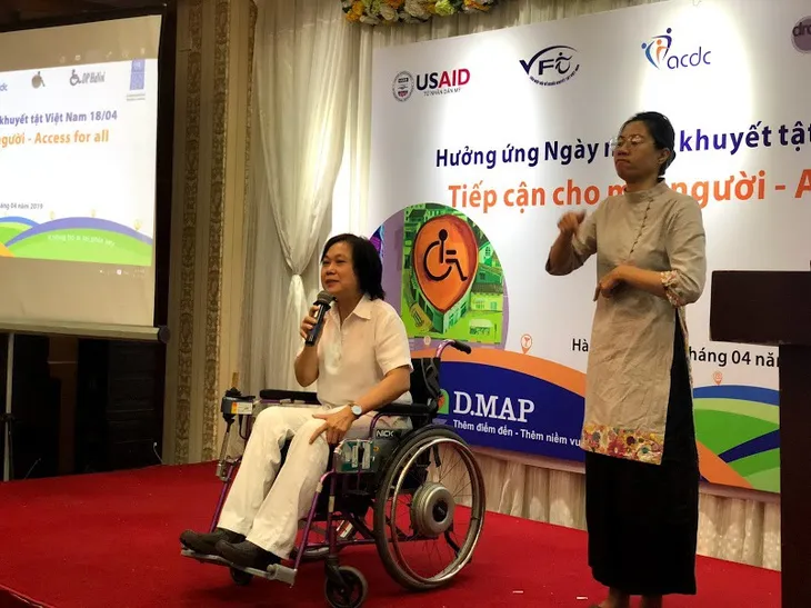 Tiếp cận cho mọi người - Sự kiện nhân kỷ niệm Ngày người khuyết tật Việt Nam - Ảnh 1. Tiếp cận cho mọi người - Sự kiện nhân kỷ niệm Ngày người khuyết tật Việt Nam - Ảnh 1.