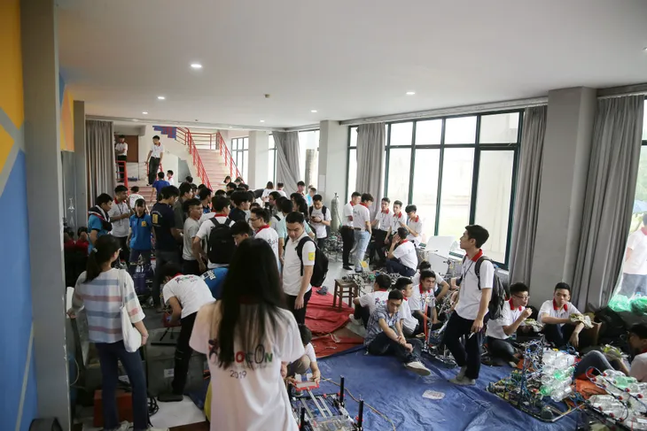 Những chiến thắng tuyệt đối Uukhai đầu tiên tại Robocon Việt Nam 2019 - Ảnh 26. Những chiến thắng tuyệt đối Uukhai đầu tiên tại Robocon Việt Nam 2019 - Ảnh 26.