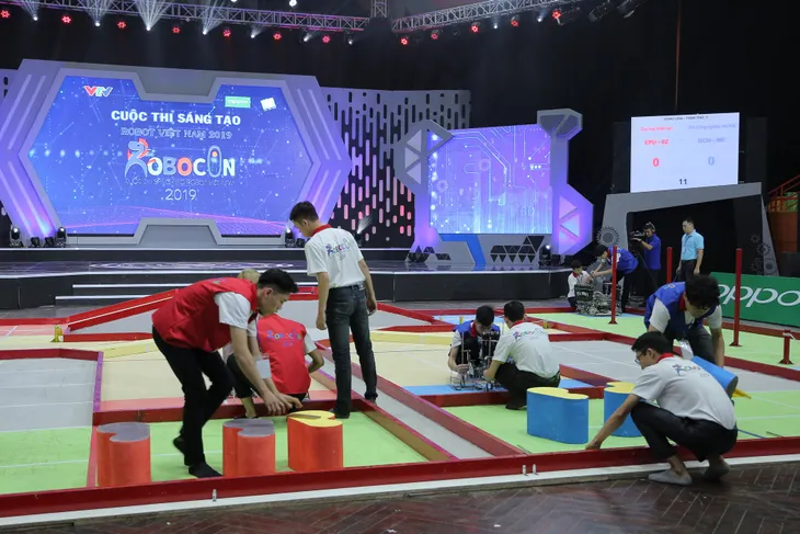 Đại học Sao Đỏ - Ngôi sao tại vòng loại Robocon Việt Nam 2019 - Ảnh 1. Đại học Sao Đỏ - Ngôi sao tại vòng loại Robocon Việt Nam 2019 - Ảnh 1.