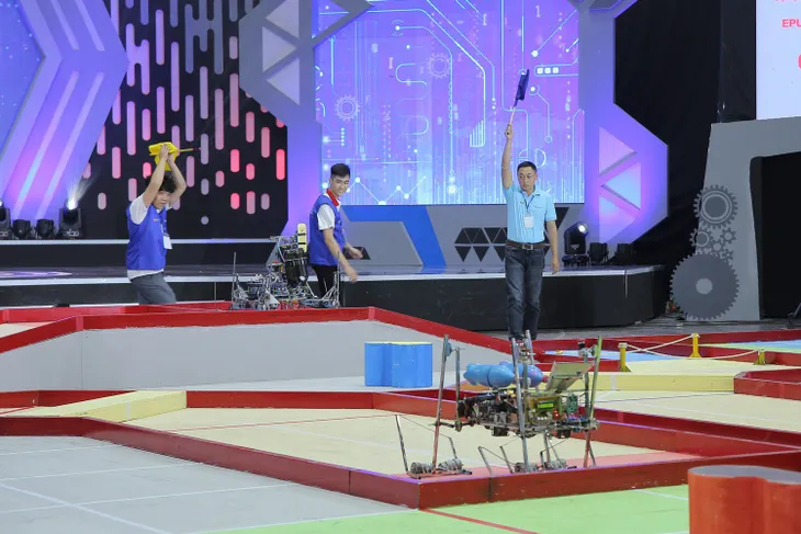 Đại học Sao Đỏ - Ngôi sao tại vòng loại Robocon Việt Nam 2019 - Ảnh 5. Đại học Sao Đỏ - Ngôi sao tại vòng loại Robocon Việt Nam 2019 - Ảnh 5.