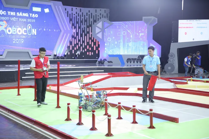 Đại học Sao Đỏ - Ngôi sao tại vòng loại Robocon Việt Nam 2019 - Ảnh 7. Đại học Sao Đỏ - Ngôi sao tại vòng loại Robocon Việt Nam 2019 - Ảnh 7.