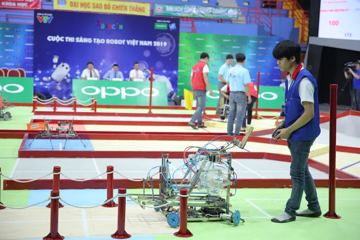 Đại học Sao Đỏ - Ngôi sao tại vòng loại Robocon Việt Nam 2019 - Ảnh 9. Đại học Sao Đỏ - Ngôi sao tại vòng loại Robocon Việt Nam 2019 - Ảnh 9.