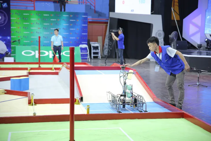 Đại học Sao Đỏ - Ngôi sao tại vòng loại Robocon Việt Nam 2019 - Ảnh 13. Đại học Sao Đỏ - Ngôi sao tại vòng loại Robocon Việt Nam 2019 - Ảnh 13.