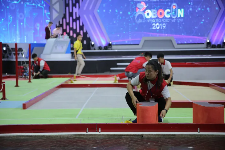 Đại học Sao Đỏ - Ngôi sao tại vòng loại Robocon Việt Nam 2019 - Ảnh 17. Đại học Sao Đỏ - Ngôi sao tại vòng loại Robocon Việt Nam 2019 - Ảnh 17.