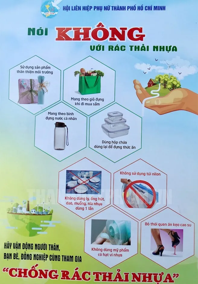 TP Hồ Chí Minh phát động phong trào “Chống rác thải nhựa” - Ảnh 1. TP Hồ Chí Minh phát động phong trào “Chống rác thải nhựa” - Ảnh 1.
