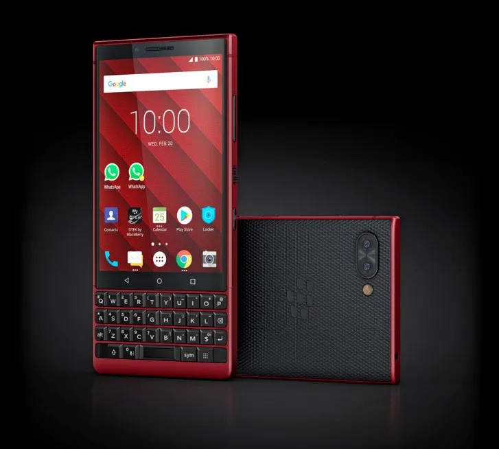 BlackBerry ra mắt KEY2 phiên bản màu đỏ cực chất - Ảnh 1. BlackBerry ra mắt KEY2 phiên bản màu đỏ cực chất - Ảnh 1.