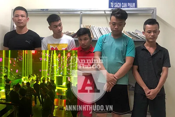 Đột kích quán bar lúc rạng sáng, cảnh sát phát hiện hàng chục thanh niên sử dụng ma túy - Ảnh 1. Đột kích quán bar lúc rạng sáng, cảnh sát phát hiện hàng chục thanh niên sử dụng ma túy - Ảnh 1.
