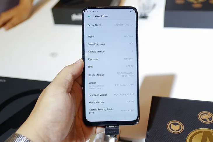 Cùng chiêm ngưỡng Oppo F11 Pro phiên bản giới hạn Marvels Avengers - Ảnh 9. Cùng chiêm ngưỡng Oppo F11 Pro phiên bản giới hạn Marvels Avengers - Ảnh 9.