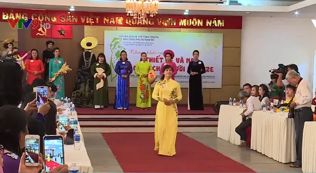 Chung kết cuộc thi thiết kế và may áo dài cho người “big size” - Ảnh 1. Chung kết cuộc thi thiết kế và may áo dài cho người “big size” - Ảnh 1.