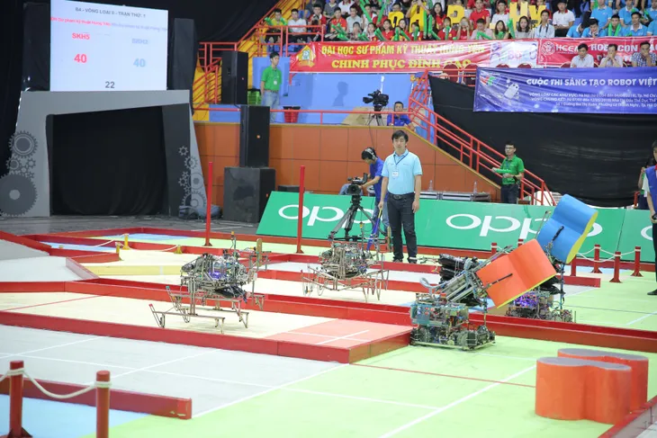 Robocon Đại học Công nghiệp Hà Nội: Ổn định, chính xác, thẳng tiến Hải Dương - Ảnh 6. Robocon Đại học Công nghiệp Hà Nội: Ổn định, chính xác, thẳng tiến Hải Dương - Ảnh 6.