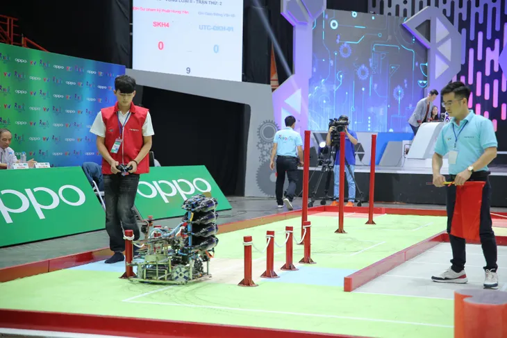 Robocon Đại học Công nghiệp Hà Nội: Ổn định, chính xác, thẳng tiến Hải Dương - Ảnh 19. Robocon Đại học Công nghiệp Hà Nội: Ổn định, chính xác, thẳng tiến Hải Dương - Ảnh 19.