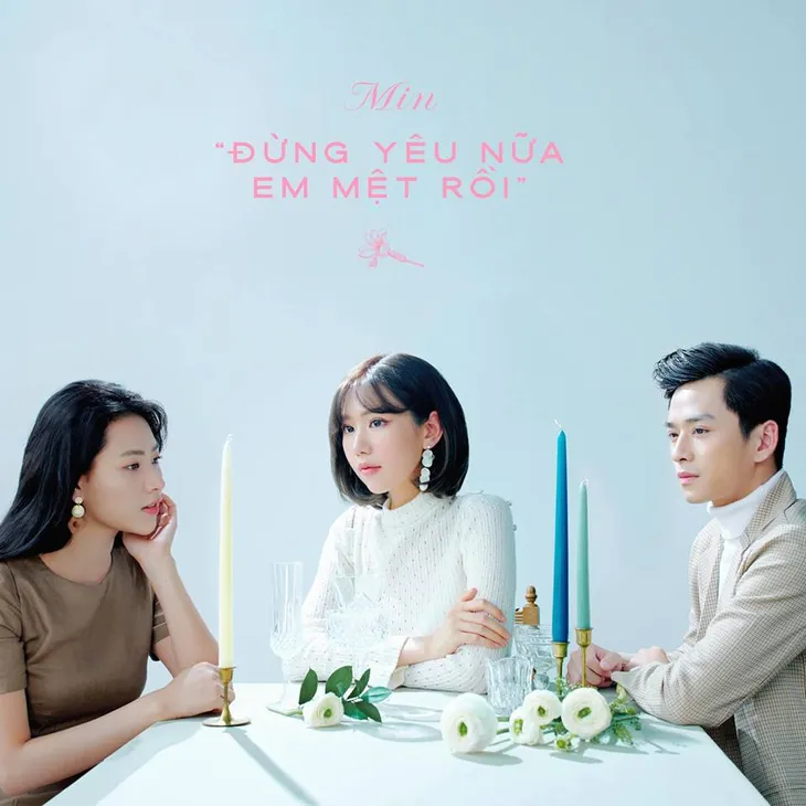 Ca sĩ Min nhá hàng sản phẩm mới Đừng yêu nữa, em mệt rồi - Ảnh 1. Ca sĩ Min nhá hàng sản phẩm mới Đừng yêu nữa, em mệt rồi - Ảnh 1.